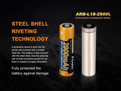Fenix ARB-L18-2900L Cold Resistant Battery