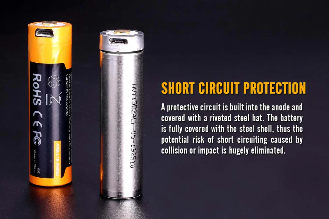 Fenix ARB-L18-3500U Built-in USB Rechargeable Battery