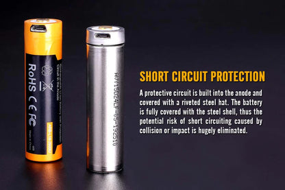 Fenix ARB-L18-3500U Built-in USB Rechargeable Battery