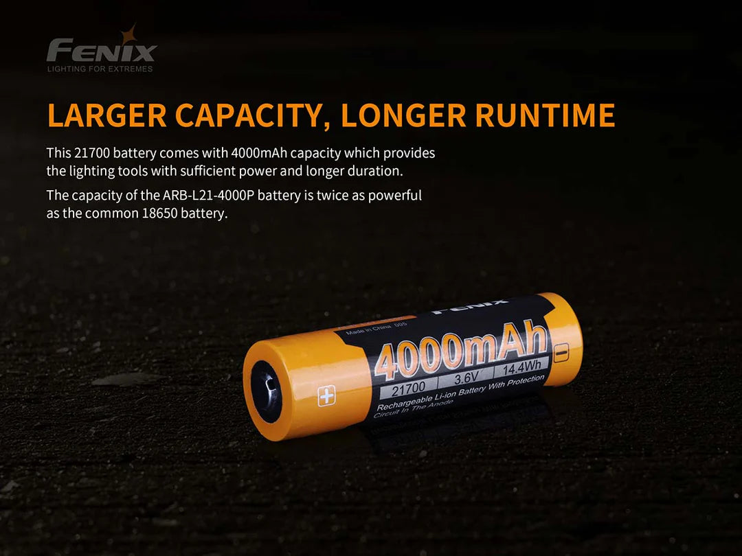 Fenix ARB-L21-4000P Rechargeable Battery