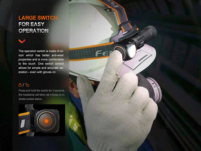 Fenix HM61R V2.0 Rechargeable Headlamp
