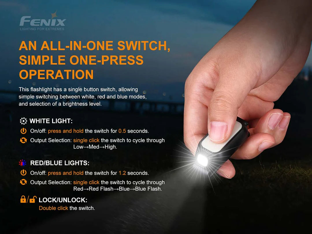 Fenix Mini-Lite Compact Clip-On Flashlight