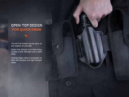 Fenix ALP-20 Leather Flashlight Holster